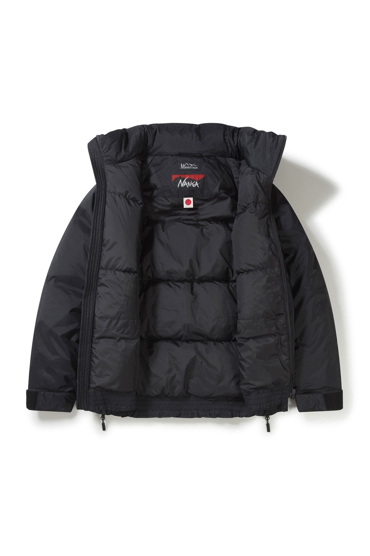 独特な GANCRAFT x NANGA INNER DOWN JACKET BLACK sushitai.com.mx